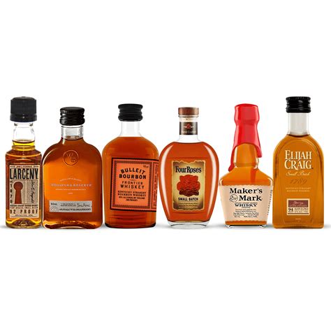 bourbon sampler miniature gift set.